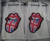 Camiseta regata nadador lingua Rolling Stones