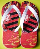 Sandálias similares personalizadas Flamengo 1