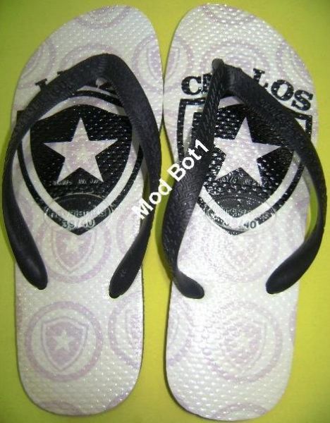 Havaianas personalizadas botafogo MOD bot 1