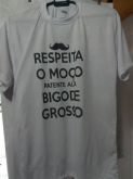 Camisa Bigode grosso Patente alta Respeita o moço