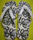 Havaianas Top personalizadas caveirinha 3 MOD CT1