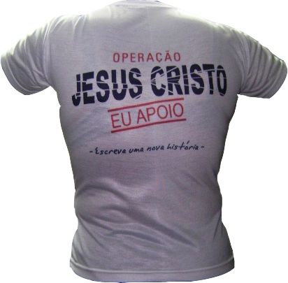 Operação Jesus cristo eu apoio