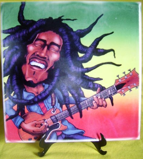 Azulejo personalizado Bob Marley