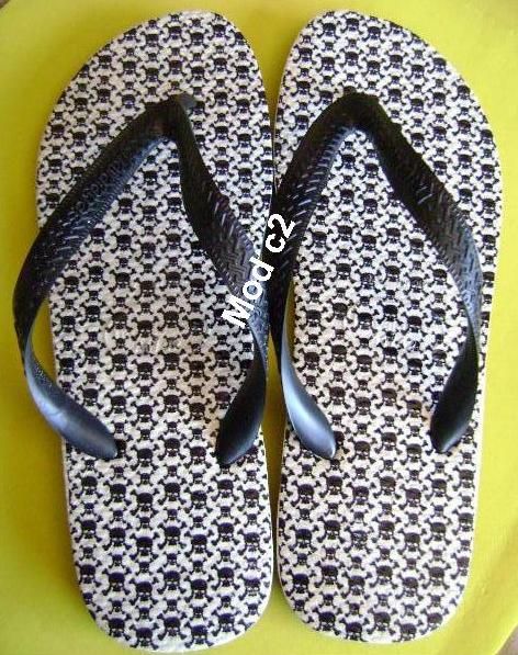 Havaianas personalizadas caveirinha 2 MOD c2