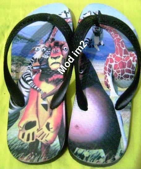 Havaianas personalizadas Madagascar MOD iM2